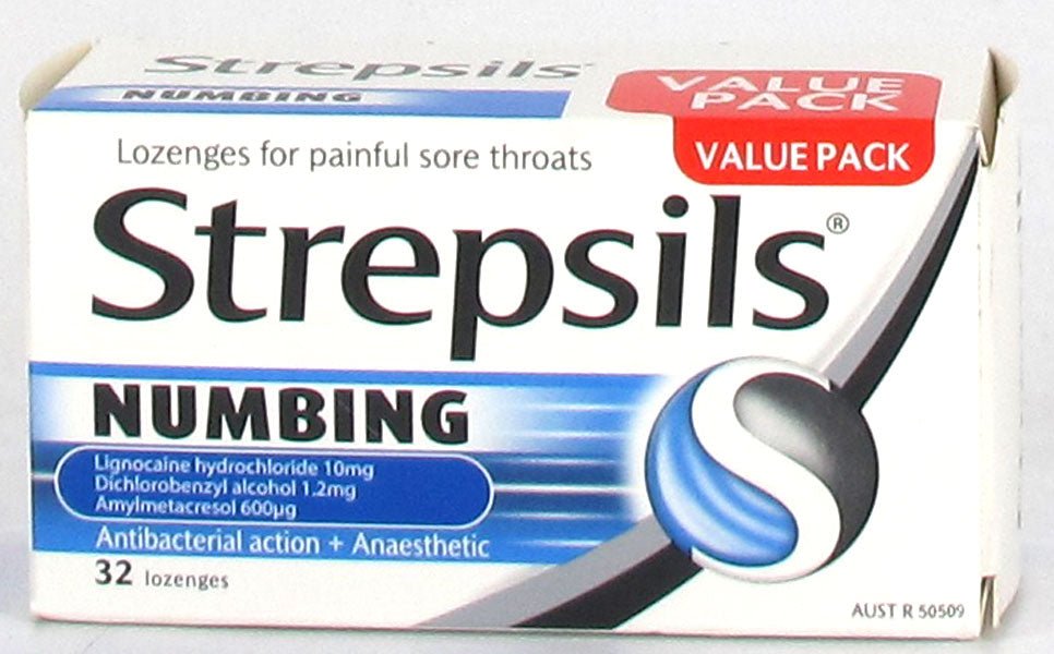 Strepsils Lozenges Numbing 32 pack - Strepsils - 1 - Health - ThePharmacy